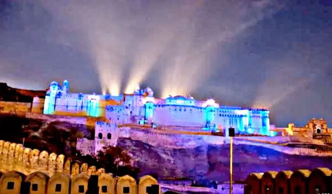 Light & Sound Show at Amber Fort