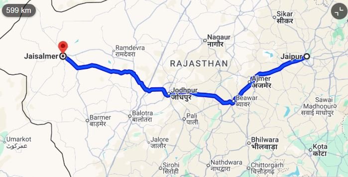 Jaipur to Jaisalmer Tour Packages