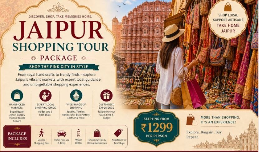 Jaipur Shopping tour Package