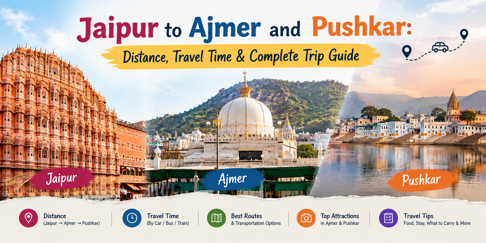 Jaipur Ajmer Pushkar tour guide